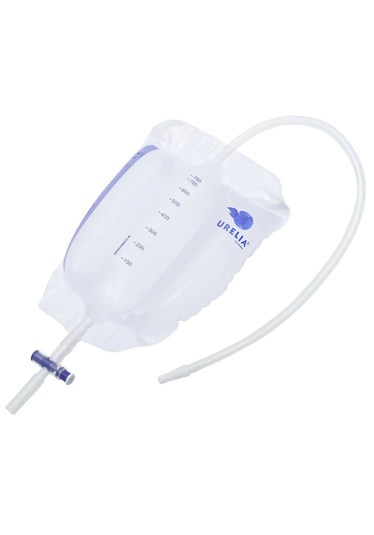 Produktbild urelia urindrainagesystem 3 kammer beinbeutel
