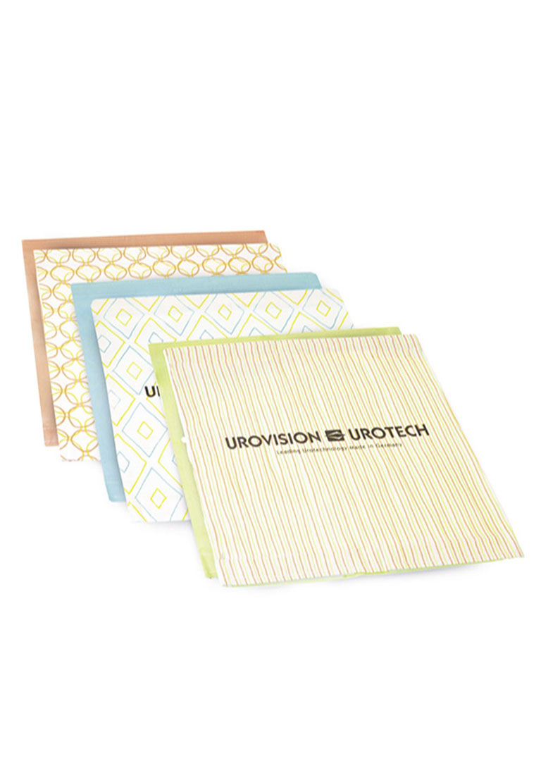 Produktbild der bunt-gemusterten Beuteltaschen